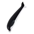 Black and white dolphin style chestnut opener, creative kitchen nut cracker tool for home use. - Color Box Packaging / Black
