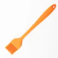 Orange Silicone Basting Brush 21cm Pastry Brush for BBQ Baking Kitchen Cooking Tool - Seamless One-Piece Small Basting Brush (Orange)