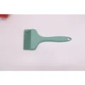 Wide green silicone pastry brush for baking and barbecue, extra large cooking brush. - Dark Green