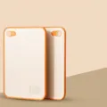 Double-sided antibacterial wheat straw cutting board, household anti-mold chopping board. - Small (26x20x1cm) / Orange