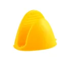 Yellow silicone mini oven mitt heat resistant kitchen gripper for baking microwave - Yellow
