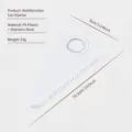 Apribottiglie apriscatole magnetico multifunzionale utensile da cucina in plastica - Bianco