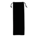 Borsa portaoggetti in velluto nero con coulisse per piccoli oggetti accessori lunghi - Sacchetto di Velluto