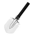 Portable outdoor folding steel shovel, multi-functional mini garden digging tool for camping - Multi-functional Outdoor Shovel
