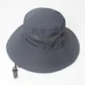 Grey outdoor sun hat breathable mesh bucket hat for women hiking travel fishing cycling. - Adjustable (55-59cm) / Outdoor Dark Grey