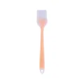 Silicone pastry brush 21cm translucent baking basting oil brush for kitchen BBQ cake cooking tools - Yellow