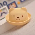 Süßer Baby Bär Strohhut für den Sommer, atmungsaktive Sonnenschutz Kappe für Kleinkinder. - Beige