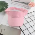 Rosa leere Kappe fuer Sommer Sonnenschutz, laessiger Sportvisor fuer Damen und Herren. - Verstellbar / Rosa