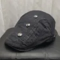 Men Women Vintage Flat Cap Black Beret Retro Style Duckbill Hat Streetwear Fashion Cool Hat - Adult Adjustable Circumference (56-59cm) / Dark Gray