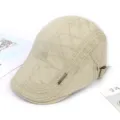 Lässige Herren Schiebermütze Khaki Newsboy Cap Retro Stil Frühling Herbst Outdoor Sonnenblende - Verstellbar / Seitenreißverschluss Newsboy Mütze / Khaki