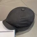 Classic dark grey newsboy cap for women, retro octagonal beret hat, vintage British painter hat. - M (56-58cm) / Dark Gray