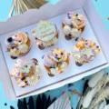 Halloween cupcake decorating set with acrylic toppers pastel frosting party dessert supplies - 3-Piece Cupcake Topper Set