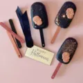 Halloween party decoration acrylic cakesicle topper set with skull design and ribbon tags. - Rectangular Happy Halloween Tag
