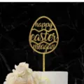 Gold glitzer happy ostern meagan acryl kuchen topper fur feiertag party deko zubehoer - Happy Easter Glitzer Gold