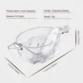 Clear plastic manual lemon squeezer bird shaped kitchen tool fruit juicer press tool - Lemon Juicer