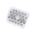 Stainless steel piping nozzles set with storage box for cake decorating baking tools. - 26-Head Boxed