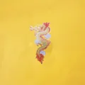 Chinese style dragon acrylic cake topper detail, traditional festive decoration for party desserts. - Dragon Design (No Stick)
