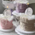 Muttertag Torte Dekoration Seidenband Perlenkette Topper Set für Geburtstag Backen Party. - Rosa Perlen-Tortenbordüre (2 Meter)