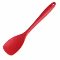 Rote Silikon Küchenspatel 28cm Antihaft Kochlöffel Hitzebeständiges Kochgeschirr Tool - Salatlöffel / Rot