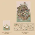 3D miniature house DIY cartoon sticker set, creative decorative stickers for journaling. - The urge to get married in the world