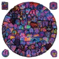 104pcs KPop Demon Hunters anime neon sticker set waterproof cute graffiti for water bottles - Neon Kpop Hunter Girls / 103 Pieces/Pack