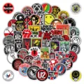 102 Pcs Rock Band Graffiti Stickers Waterproof Decals for Guitar Laptop Skateboard - 102 Pcs Cool Bands