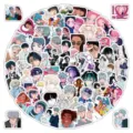 103pcs Anime Graffiti Stickers Waterproof Vinyl Decals for Laptop Skateboard Luggage - 103 Pcs Alien Stage