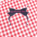 Black bow acrylic birthday cake topper detail, cute party decoration insert for sweet dessert. - Black Girl Birthday