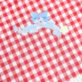 Acrylic cake topper with blue bow and Happy Birthday print, perfect for birthday party decor. - Blue Flower Happy Birthday