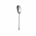 Stainless steel spoon with matte finish, perfect for modern dining and table settings. - Dinner Spoon / Silver