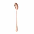 Stainless steel long handle spoon rose gold coffee mixing spoon dessert ice cream spoon 19.5cm - Iced Pointed Spoon / Rose Gold