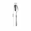 Thickened forged stainless steel western dinner spoon, vintage gourd handle style, 20.4cm. - Dinner Spoon