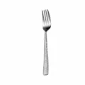 Hammered stainless steel dinner fork 20.3cm long elegant table fork for hotel dining kitchen use - Dinner Fork / Silver