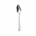 Cuchara de cena de acero inoxidable con mango de textura de corteza, 20.5cm, 69g. - Cuchara de Mesa / Plateado