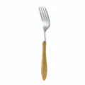 Japanese Style Stainless Steel Fork with Ash Wood Handle Western Tableware Kitchen Tool - Dinner Fork