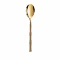 Cuillère en Acier Inoxydable Doré Poignée Bambou Luxe Couverts de Table Cuisine 19.5cm - Cuillère de Table / Or
