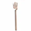 Stainless steel hanging dessert fork rose gold creative coffee fork tableware size 19.6cm - Dinner Fork / Rose Gold