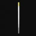 316L stainless steel reusable metal chopsticks with antislip square design 23.5cm home use - Gold Blessing - 316 Stainless Steel