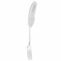 Stainless steel feather handle fruit fork dessert fork elegant tableware kitchen tool - Fork / Silver