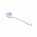 Stainless steel cherry blossom coffee spoon, 12.5cm short dessert honey stirring spoon. - Short Cherry Blossom / 125mm / Silver