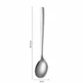 Koreanischer 304 Edelstahl Löffel, silberner Speiselöffel 20.5cm, 38g schwere Haushaltsware. - Edelstahl 304 – Löffel Nr. 1