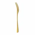 Goldene Edelstahl Kuchengabel, Elegante Obstgabel 13.3cm Einzelne Variante Stück - Fruchtgabel / Gold