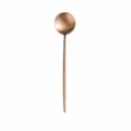 Rose Gold 304 Stainless Steel Salad Spoon Long Handle Dining Cutlery Serving Utensil - Salad Spoon / Rose Gold