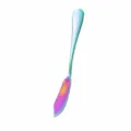Buntes Edelstahl Butterbrot Messer Marmelade Streicher Mit Langem Griff Ca 14.7cm - bunt
