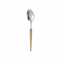 Japanischer 304 Edelstahl Holzlöffel, Länge 16.4cm, langlebiges Besteck für die Küche. - Teelöffel / Eschenholz Griff