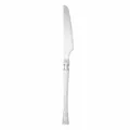Stainless steel western steak knife retro embossed elegant handle product specifications - Silver Dinner Knife
