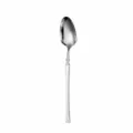 Stainless steel spoon with retro stone texture relief handle, length 19.9cm width 4cm - Silver Spoon