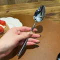 Stainless steel spoon French style elegant coffee dessert tableware single piece silver finish - Dinner Spoon