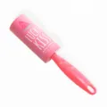 Pink sticky lint roller with cute watermelon pattern, tearable sheets for efficient dust removal. - 30 Sheets / Pink