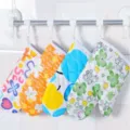 Guanti da forno resistenti al calore con motivi colorati, perfetti per la cottura e la pasticceria. - Confezione OPP